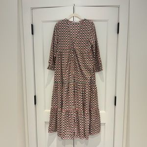 Geometric Print Maxie Dress